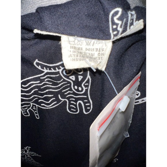 VINTAGE Adini Women's Skirt Set Animal Habitat Print Black Size S (NEW) - Picture 12 of 12